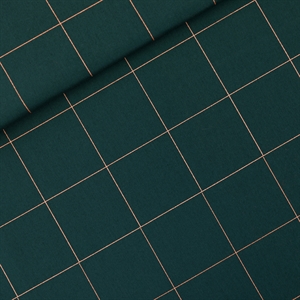 Picture of Thin Grid - XL - Katoen Canvas Gabardine Twill - Green Gables