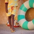Picture of Beach - L - French Terry - Duizendblad Geel