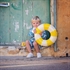 Picture of Summer Horizontals - M - French Terry - Gebroken Wit
