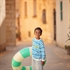 Picture of Summer Horizontals - M - French Terry - Gebroken Wit