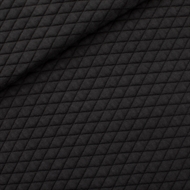 Afbeelding van Matelassé Piqué Tricot - Zwart