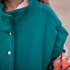 Picture of Matelassé Tricot - Blauwgroen